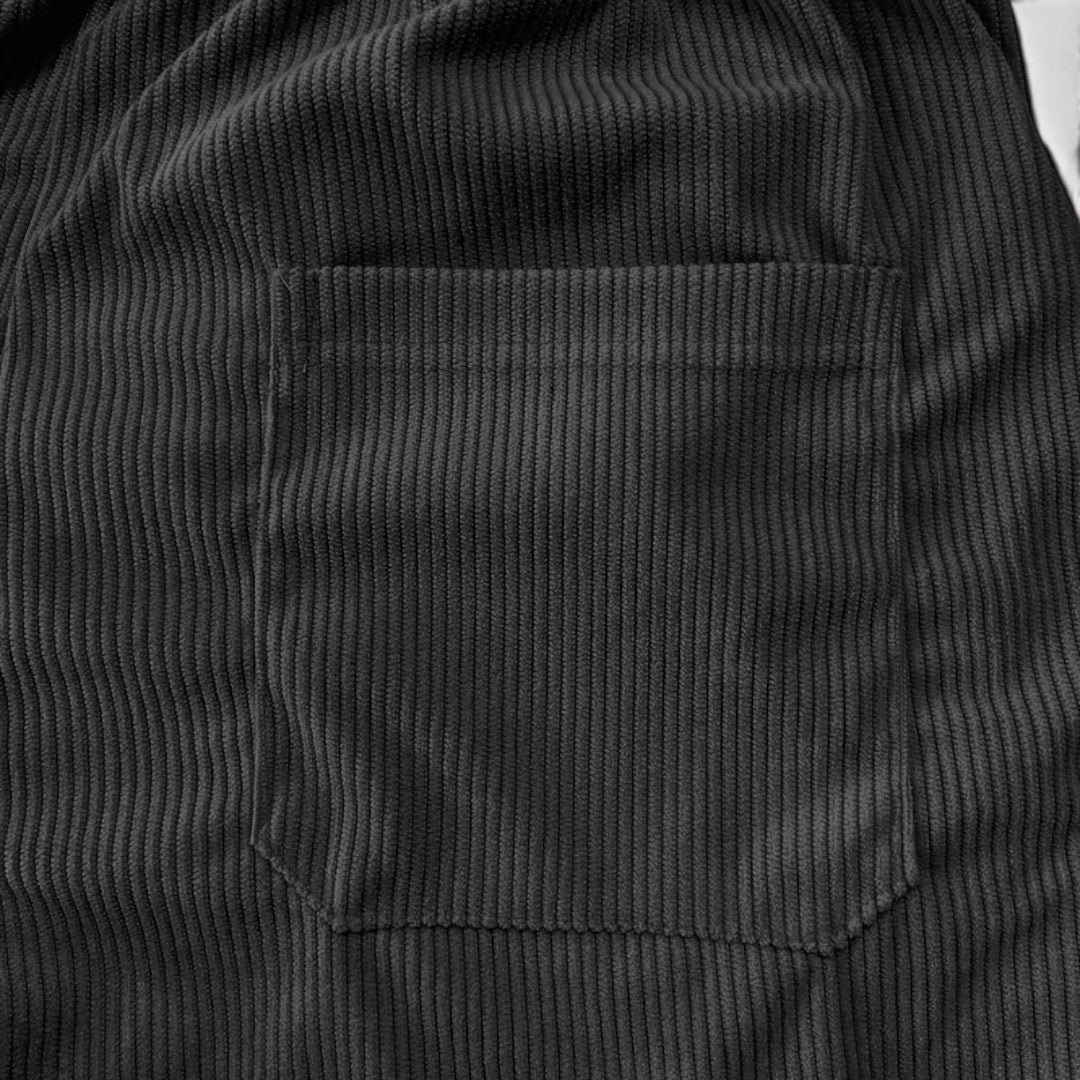 Markus Berlin Herren Strukturierte Shorts, Vorderansicht