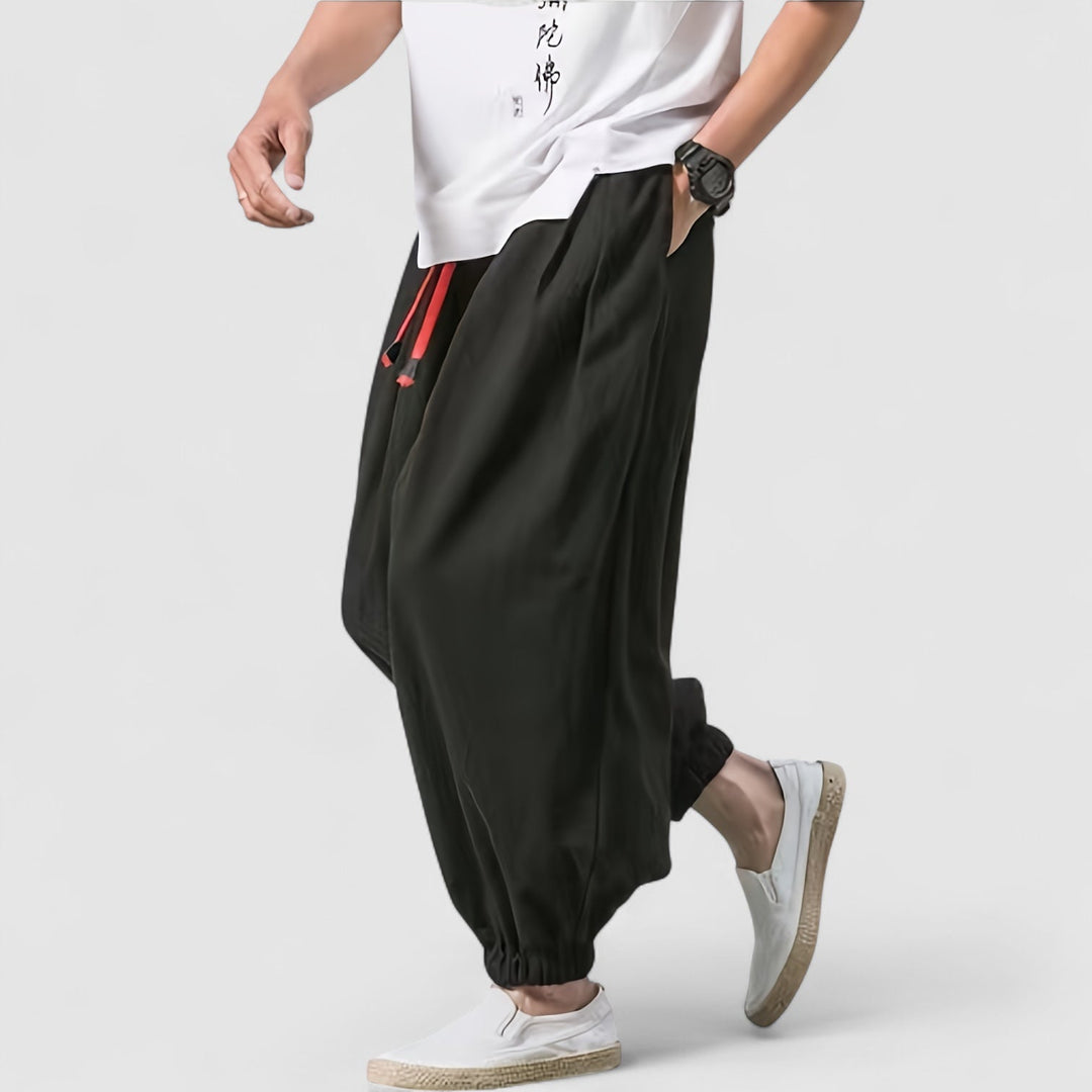 Markus Berlin Herren Loose-Fit-Hose, Vorderansicht