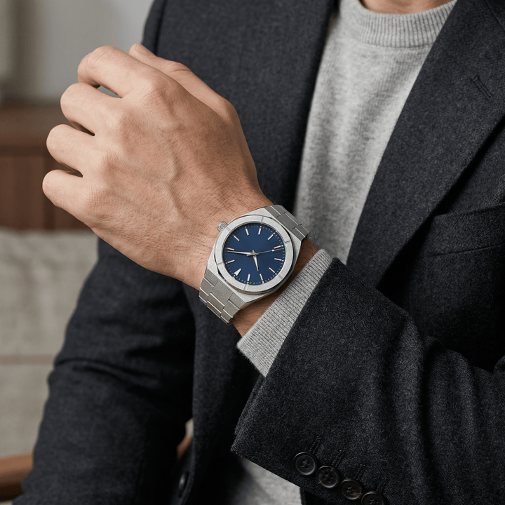 Markus Berlin Herrenuhr, Vorderansicht