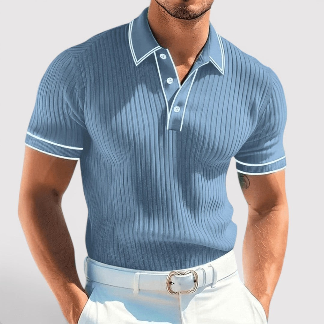 Markus Berlin Herren Poloshirt, Vorderansicht