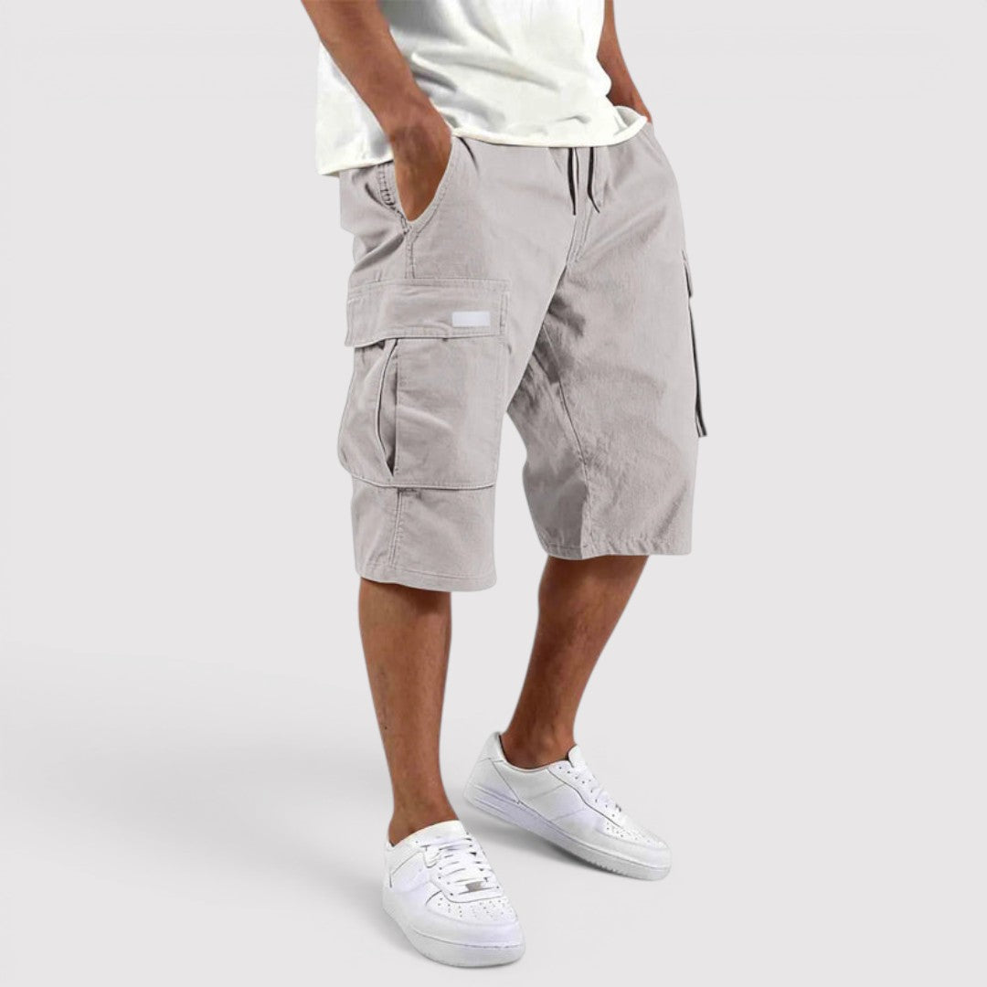 Markus Berlin Herren Cargo-Shorts, Vorderansicht