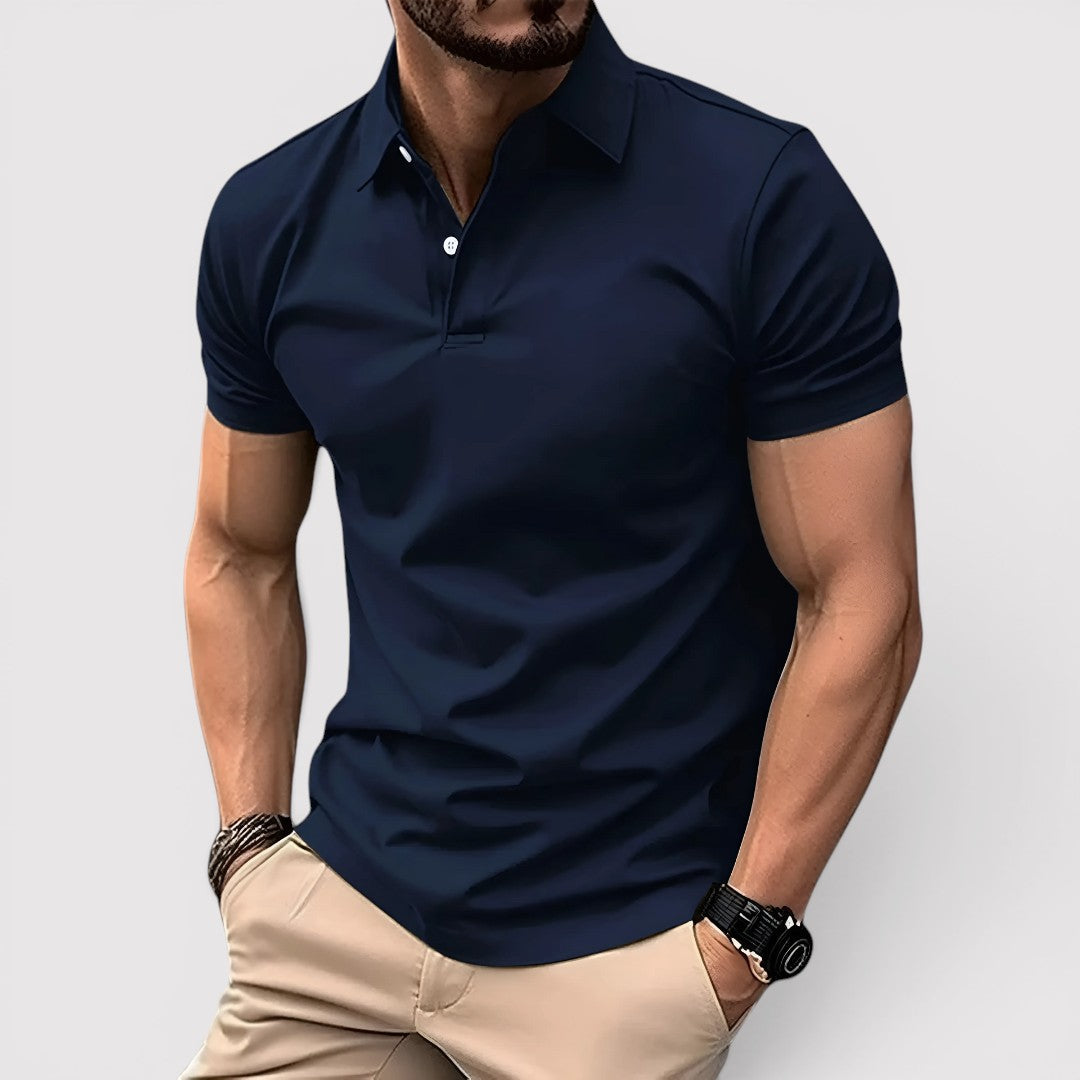 Markus Berlin Herren Klassisches Poloshirt, Vorderansicht