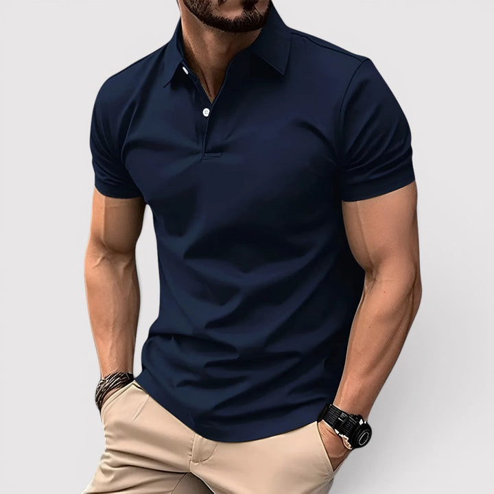 Markus Berlin Herren Klassisches Poloshirt, Vorderansicht
