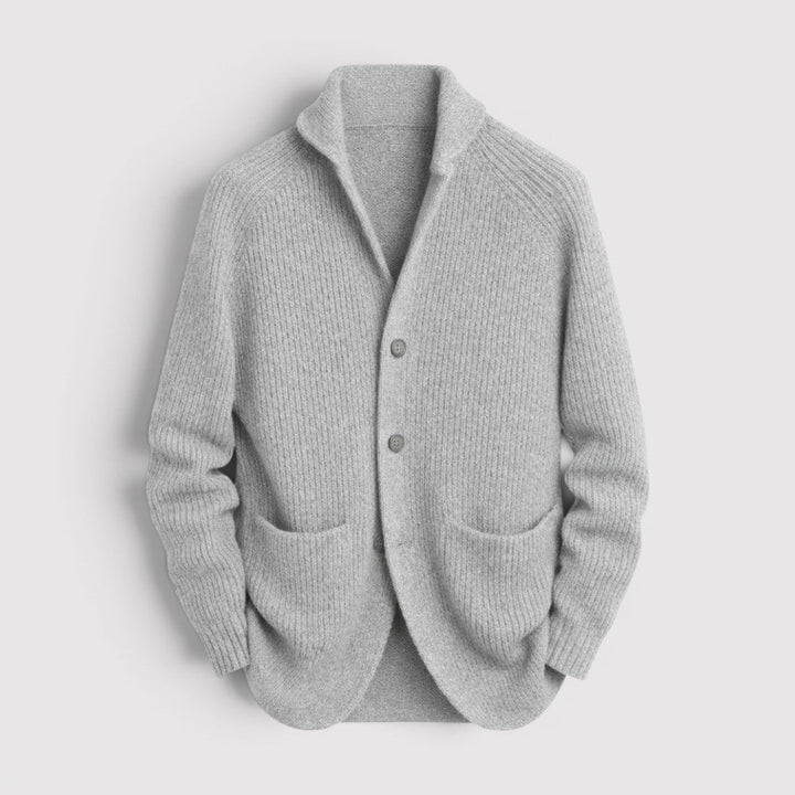 Markus Berlin Herren Cardigan, Vorderansicht