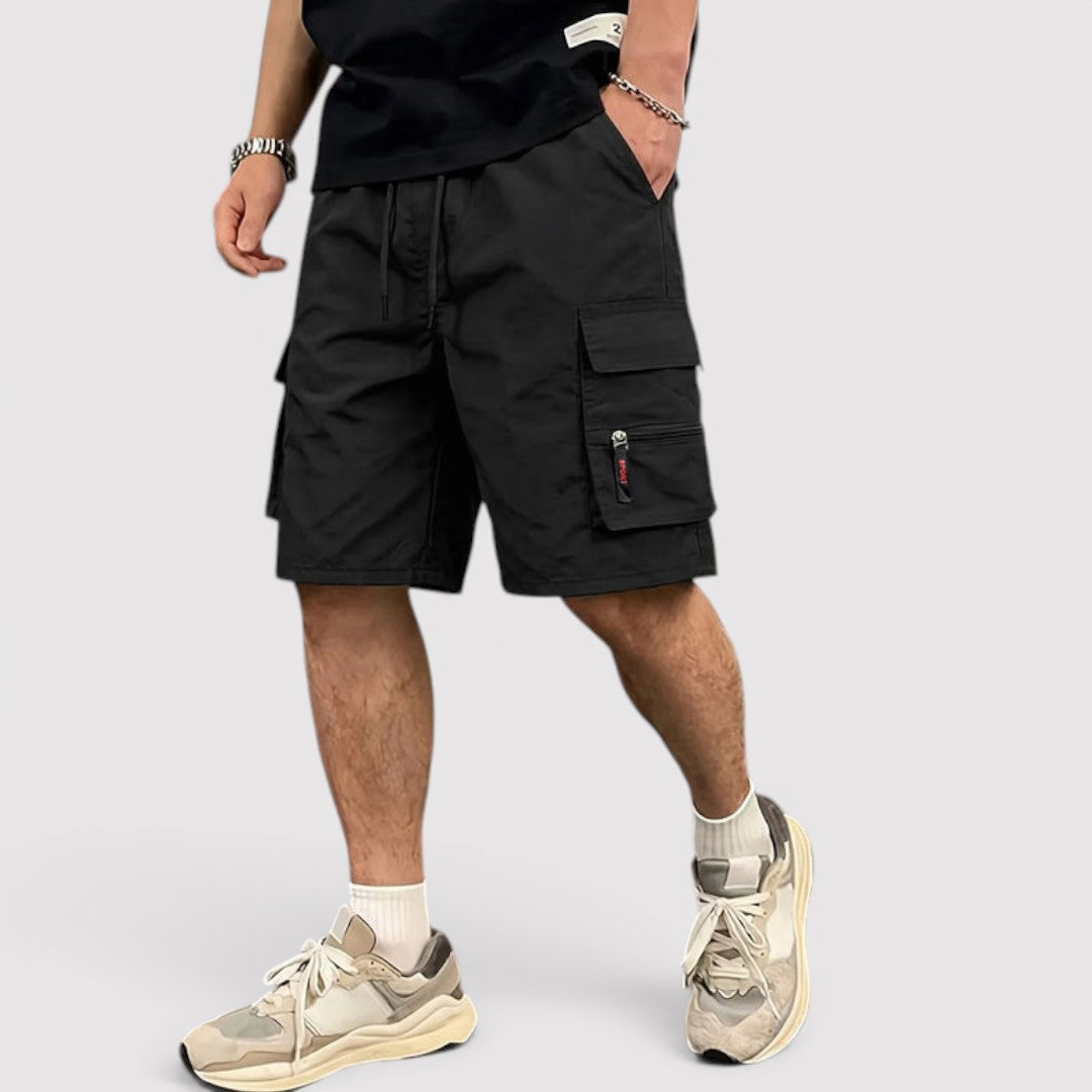 Markus Berlin Herren Cargo-Shorts, Vorderansicht