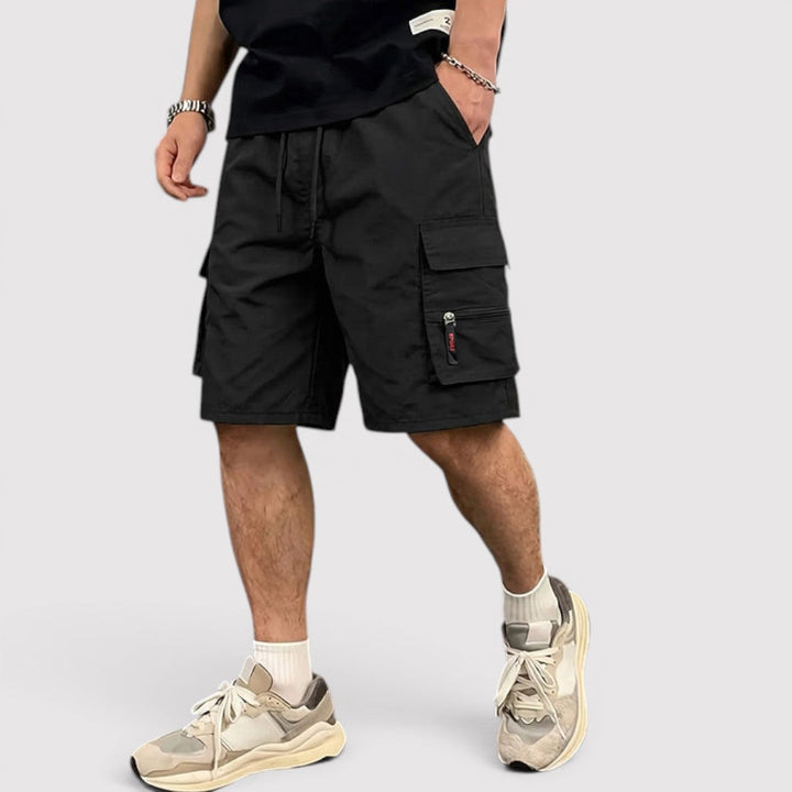 Markus Berlin Herren Cargo-Shorts, Vorderansicht