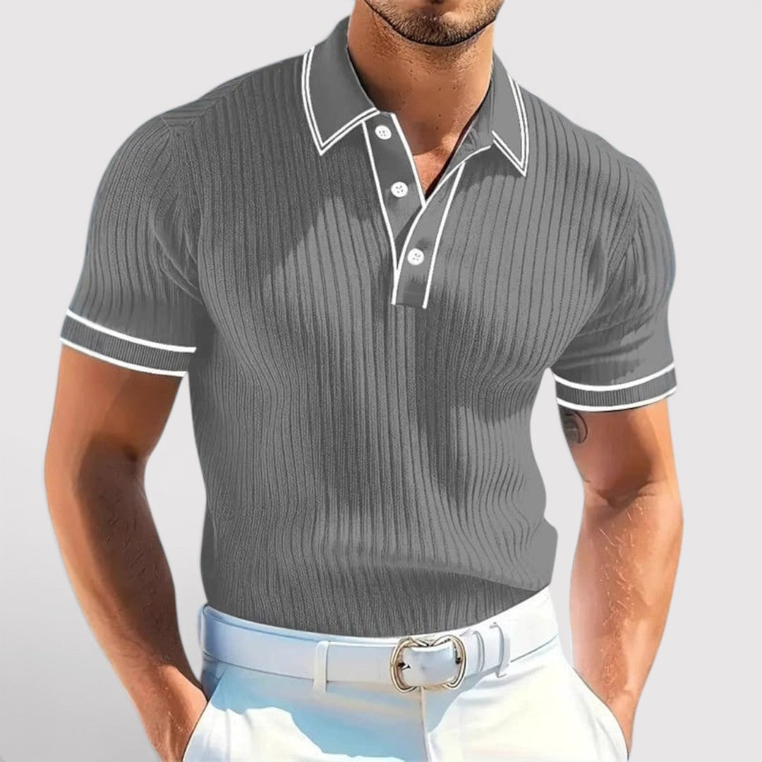 Markus Berlin Herren Poloshirt, Vorderansicht