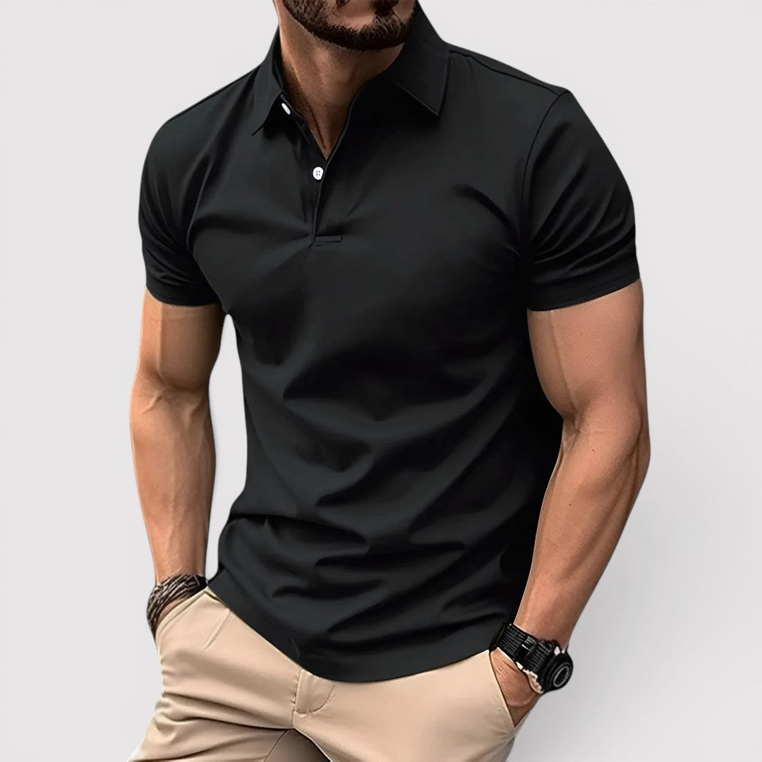 Markus Berlin Herren Klassisches Poloshirt, Vorderansicht