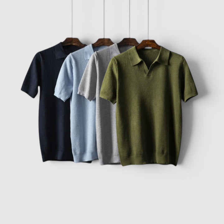 Markus Berlin Herren Poloshirt, Vorderansicht