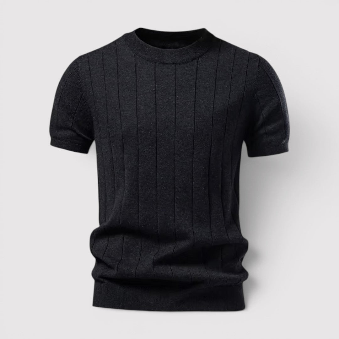 Markus Berlin Herren Strickshirt, Vorderansicht