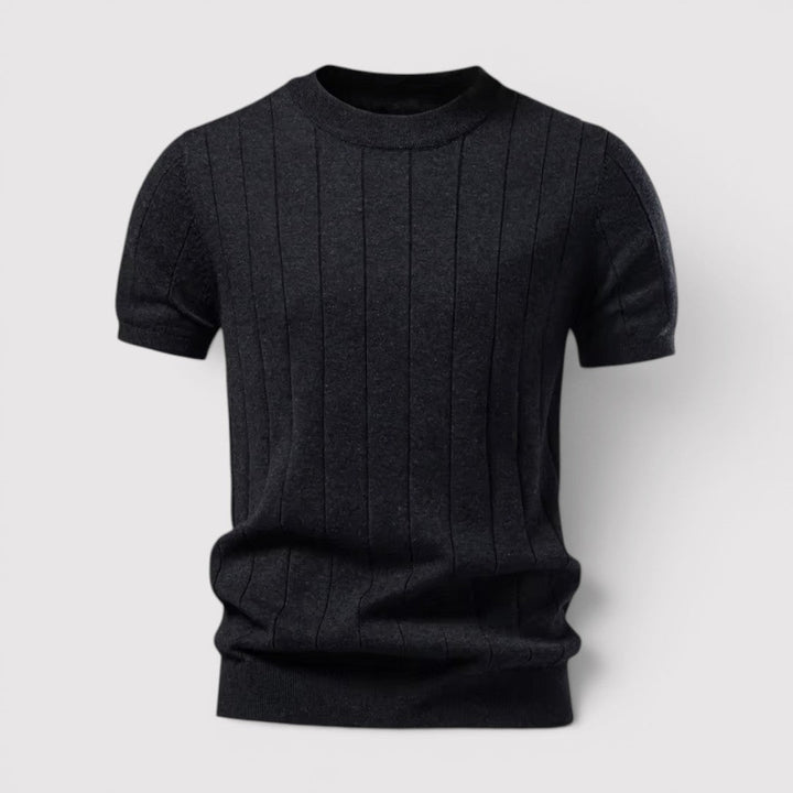 Markus Berlin Herren Strickshirt, Vorderansicht