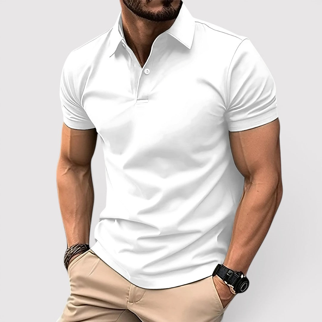 Markus Berlin Herren Klassisches Poloshirt, Vorderansicht