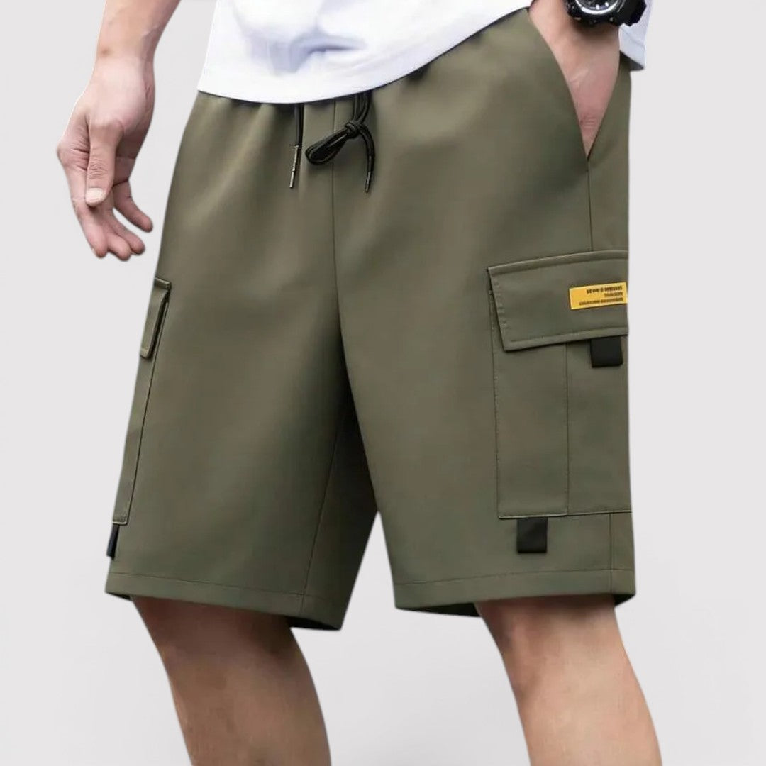 Markus Berlin Herren Cargo-Shorts, Vorderansicht