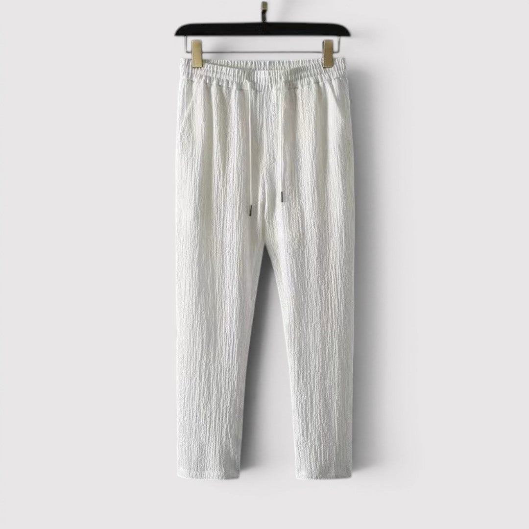 Markus Berlin Herren Kurzarm-Set aus Oberteil und Hose, Vorderansicht