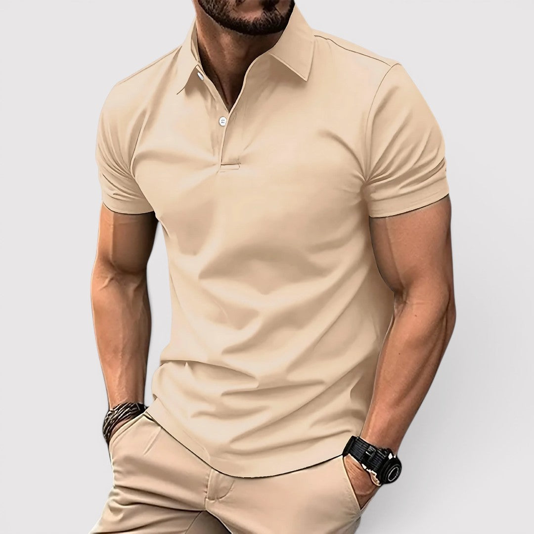 Markus Berlin Herren Klassisches Poloshirt, Vorderansicht