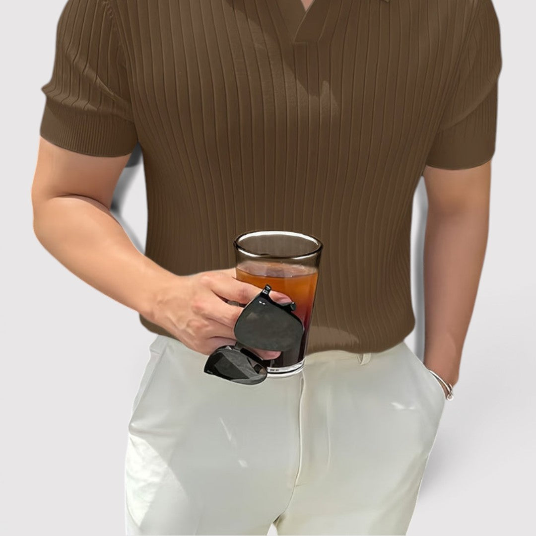Markus Berlin Herren Poloshirt, Vorderansicht