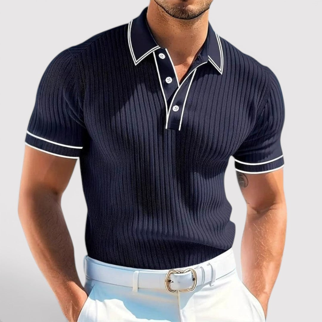 Markus Berlin Herren Poloshirt, Vorderansicht