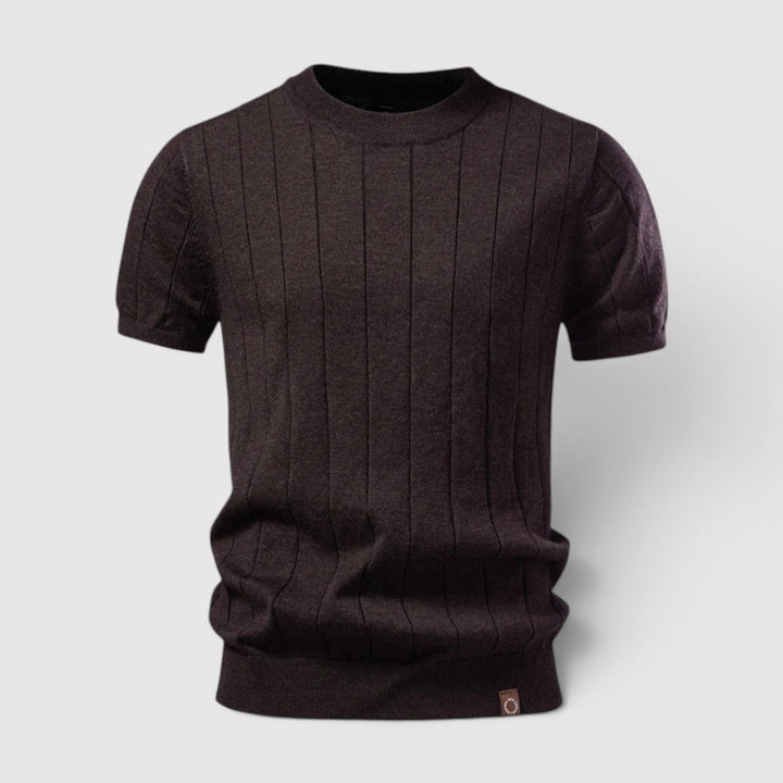 Markus Berlin Herren Strickshirt, Vorderansicht