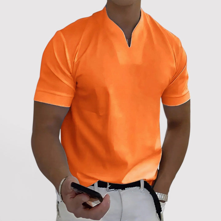 Markus Berlin Herren Keyneck-Shirt, Vorderansicht
