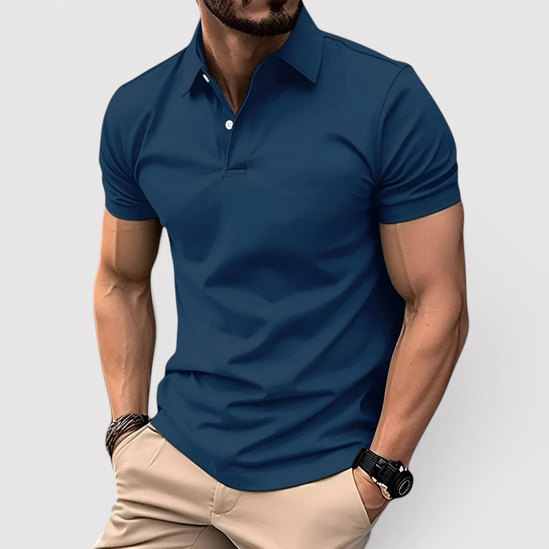 Markus Berlin Herren Klassisches Poloshirt, Vorderansicht