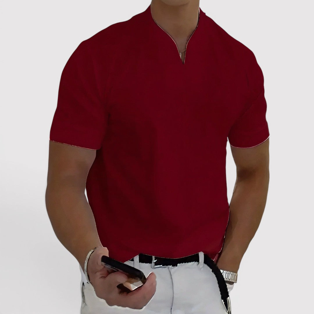 Markus Berlin Herren Keyneck-Shirt, Vorderansicht