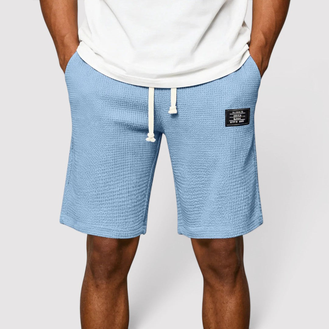 Markus Berlin Herren Lässige Sommer-Shorts, Vorderansicht