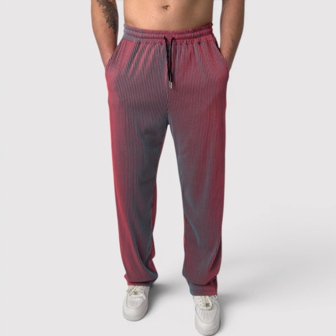 Markus Berlin Herren Hose im Wide-Fit, Vorderansicht