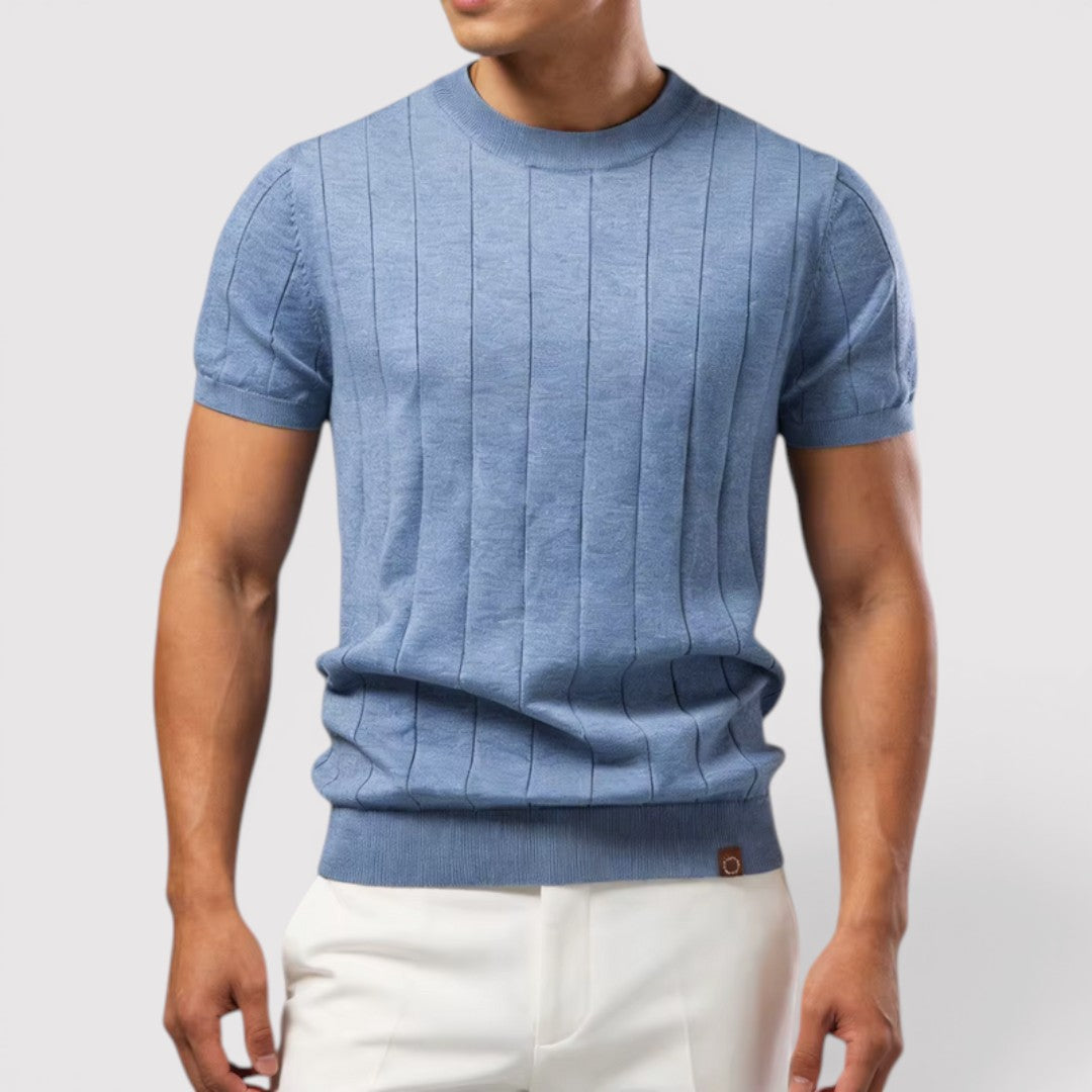 Markus Berlin Herren Strickshirt, Vorderansicht