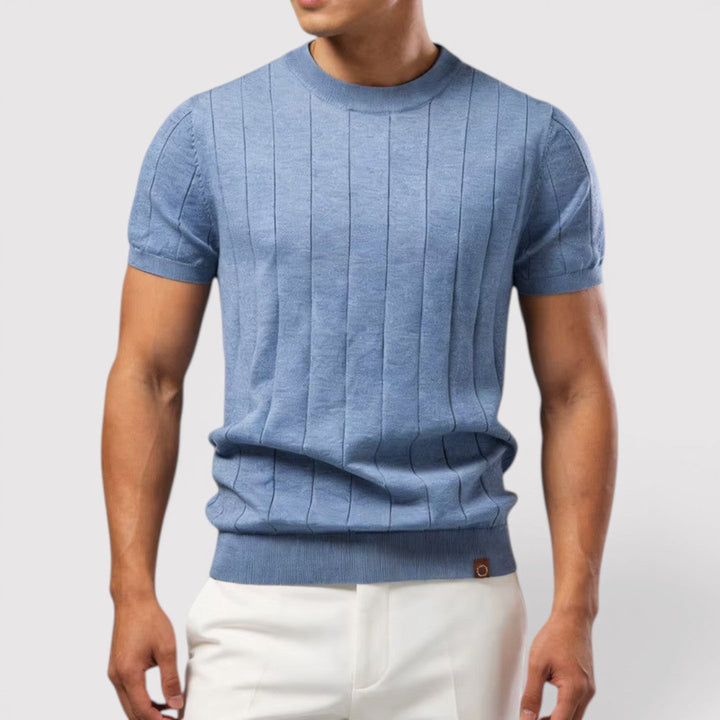Markus Berlin Herren Strickshirt, Vorderansicht