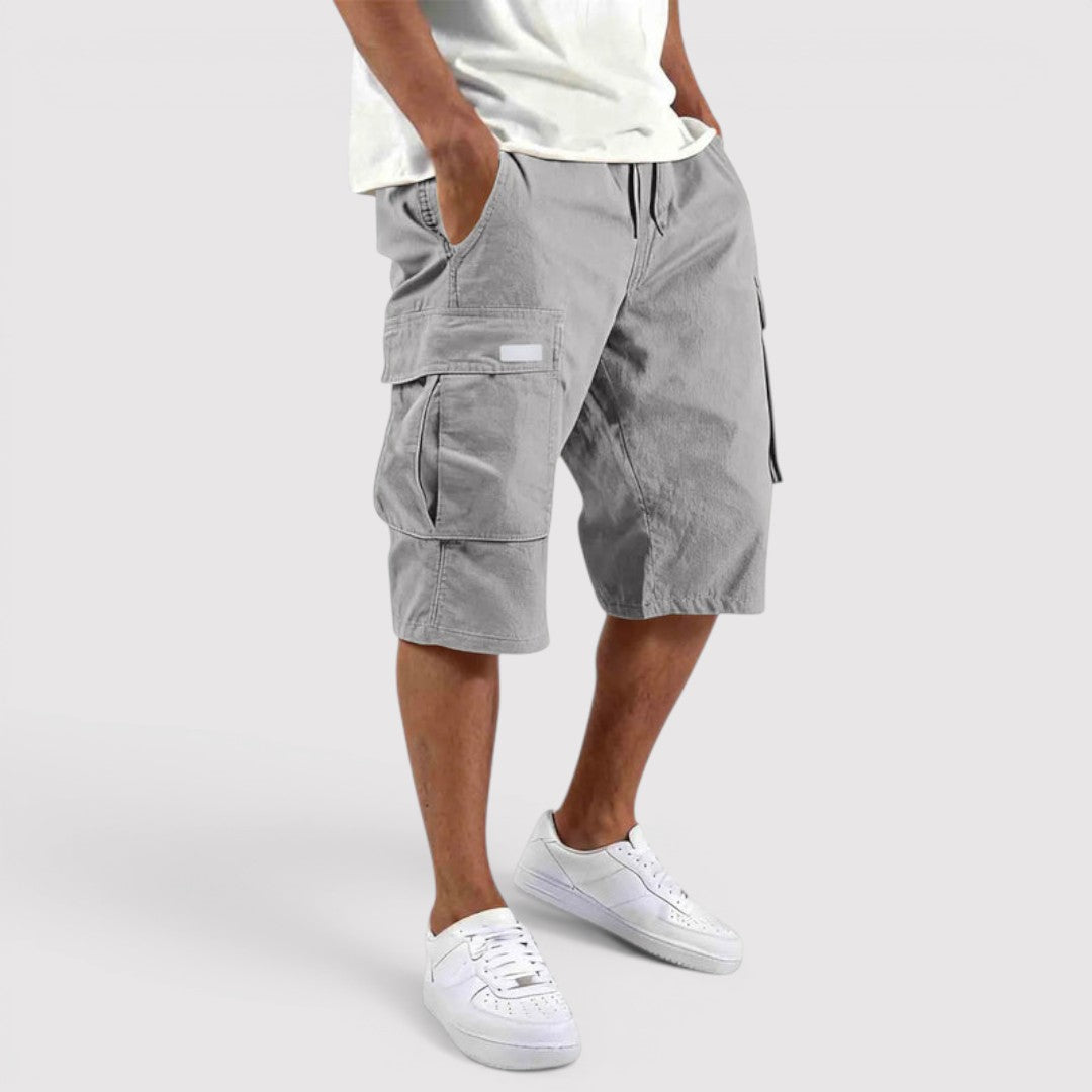 Markus Berlin Herren Cargo-Shorts, Vorderansicht