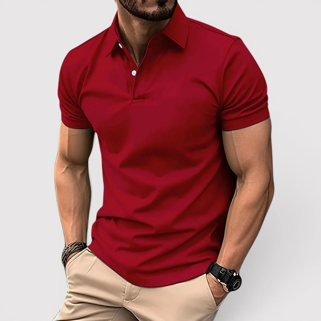 Markus Berlin Herren Klassisches Poloshirt, Vorderansicht
