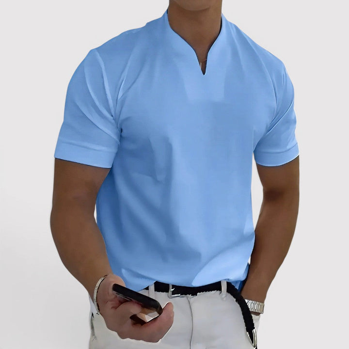 Markus Berlin Herren Keyneck-Shirt, Vorderansicht