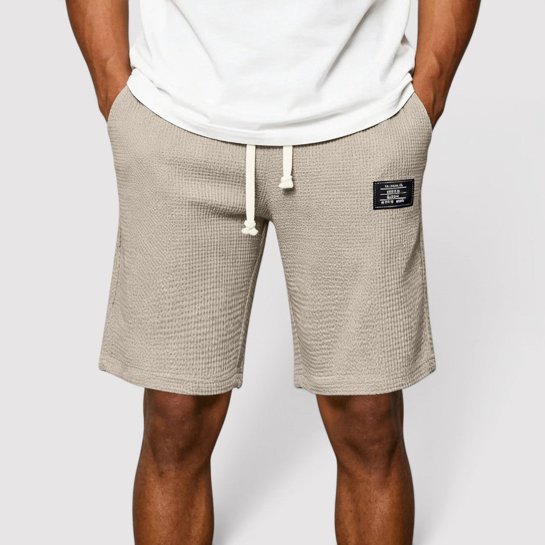 Markus Berlin Herren Lässige Sommer-Shorts, Vorderansicht