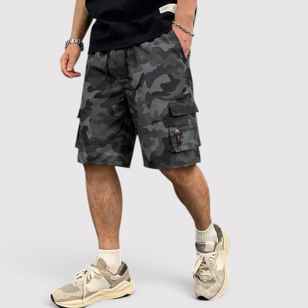 Markus Berlin Herren Cargo-Shorts, Vorderansicht