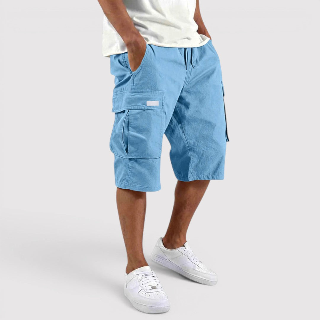 Markus Berlin Herren Cargo-Shorts, Vorderansicht
