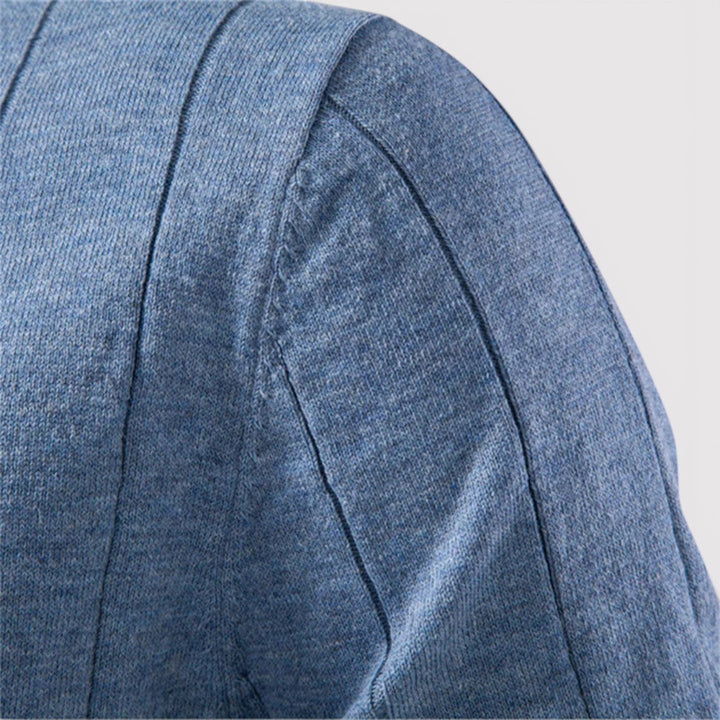 Markus Berlin Herren Strickshirt, Vorderansicht