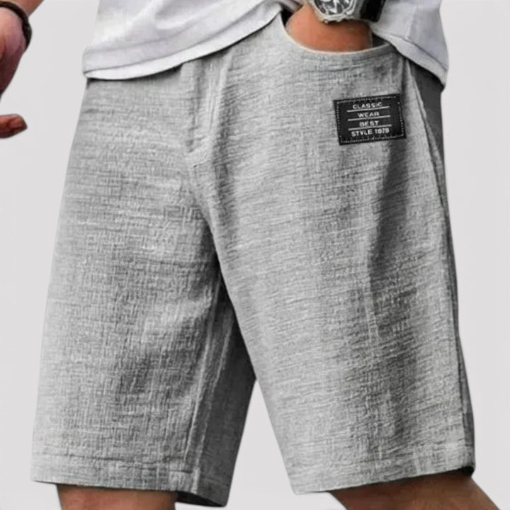 Markus Berlin Herren Leichte Sommer-Shorts, Vorderansicht