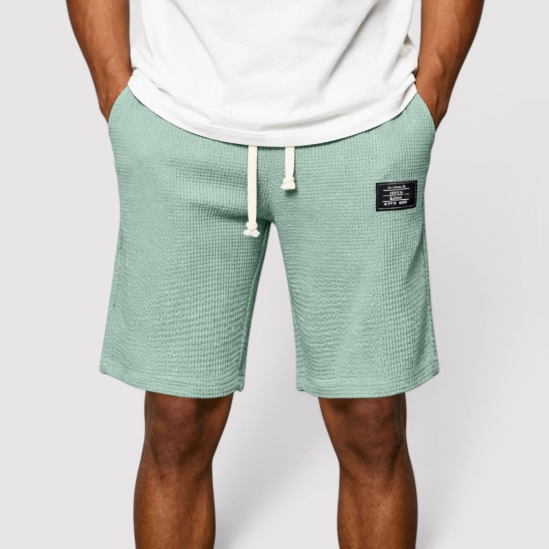 Markus Berlin Herren Lässige Sommer-Shorts, Vorderansicht