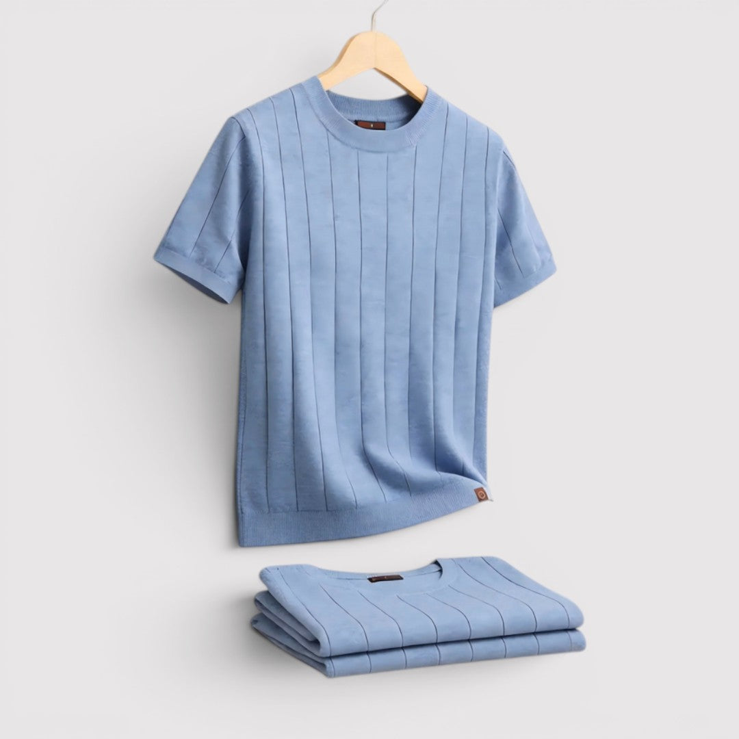 Markus Berlin Herren Strickshirt, Vorderansicht
