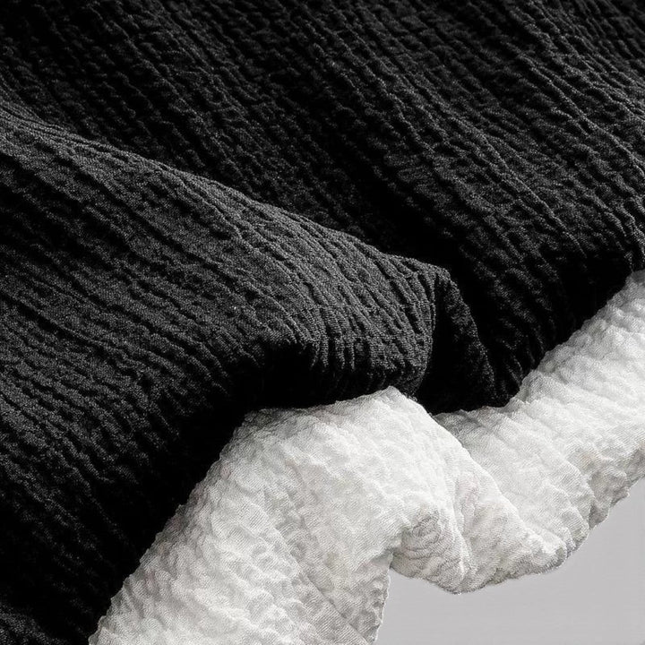 Markus Berlin Herren Kurzarm-Set aus Oberteil und Hose, Vorderansicht