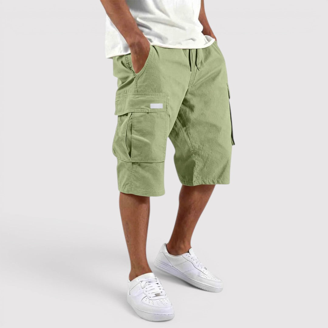 Markus Berlin Herren Cargo-Shorts, Vorderansicht