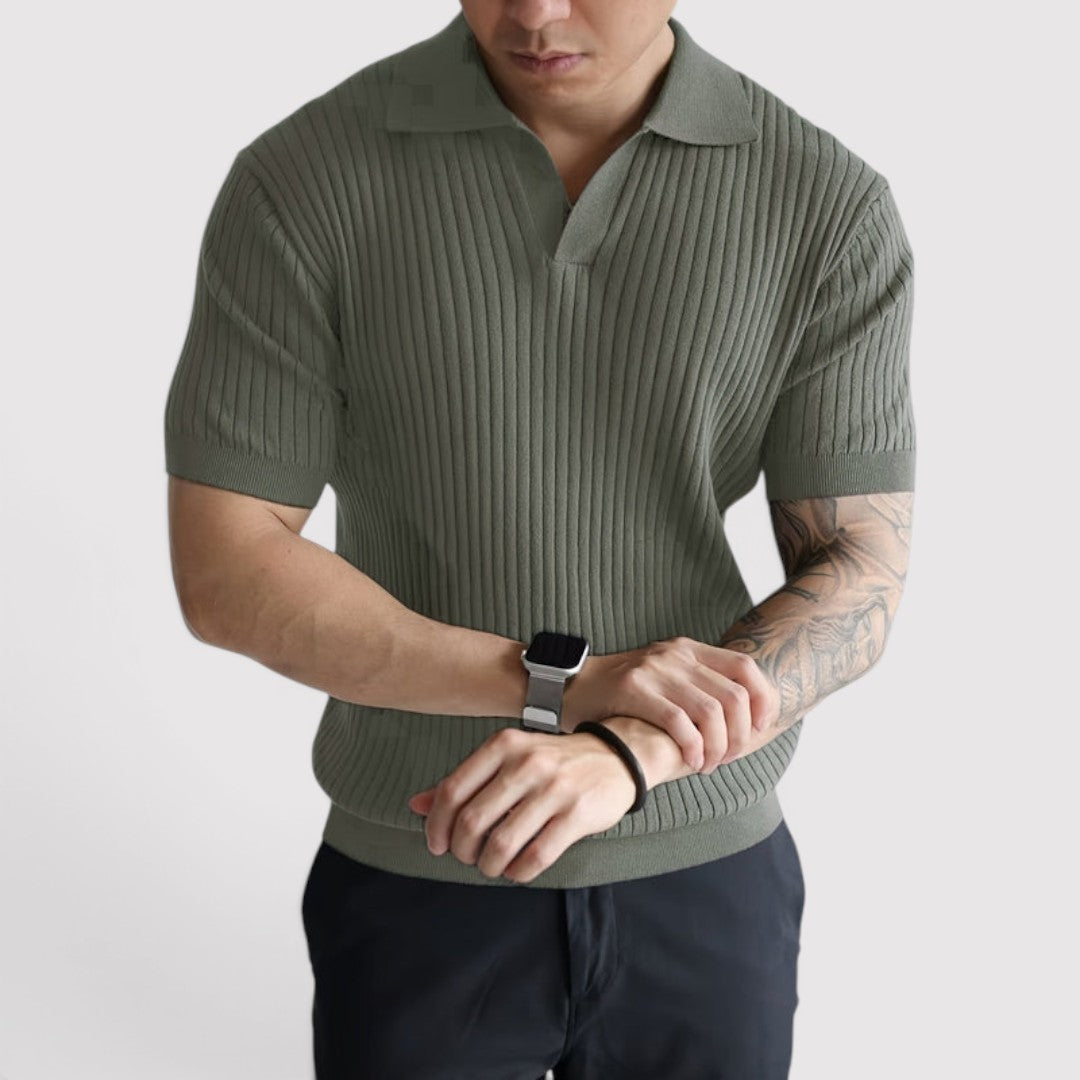 Markus Berlin Herren Poloshirt, Vorderansicht