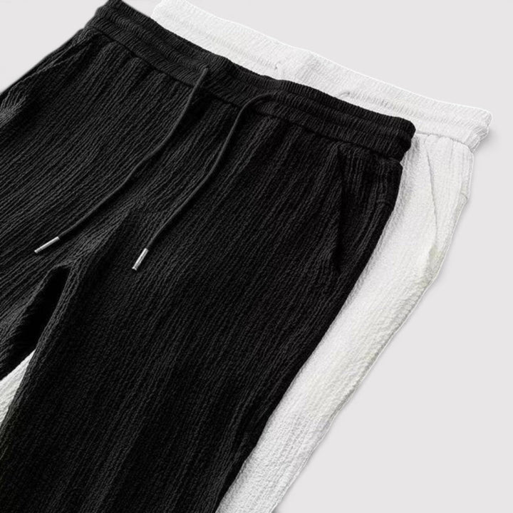 Markus Berlin Herren Kurzarm-Set aus Oberteil und Hose, Vorderansicht