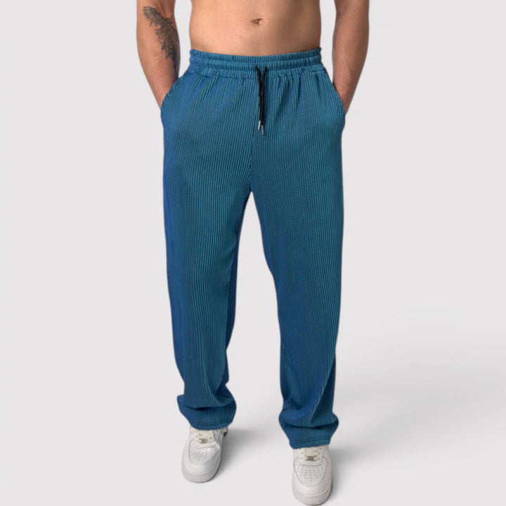 Markus Berlin Herren Hose im Wide-Fit, Vorderansicht
