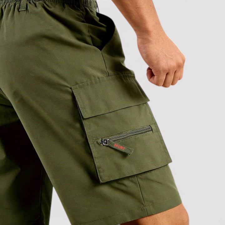 Markus Berlin Herren Cargo-Shorts, Vorderansicht