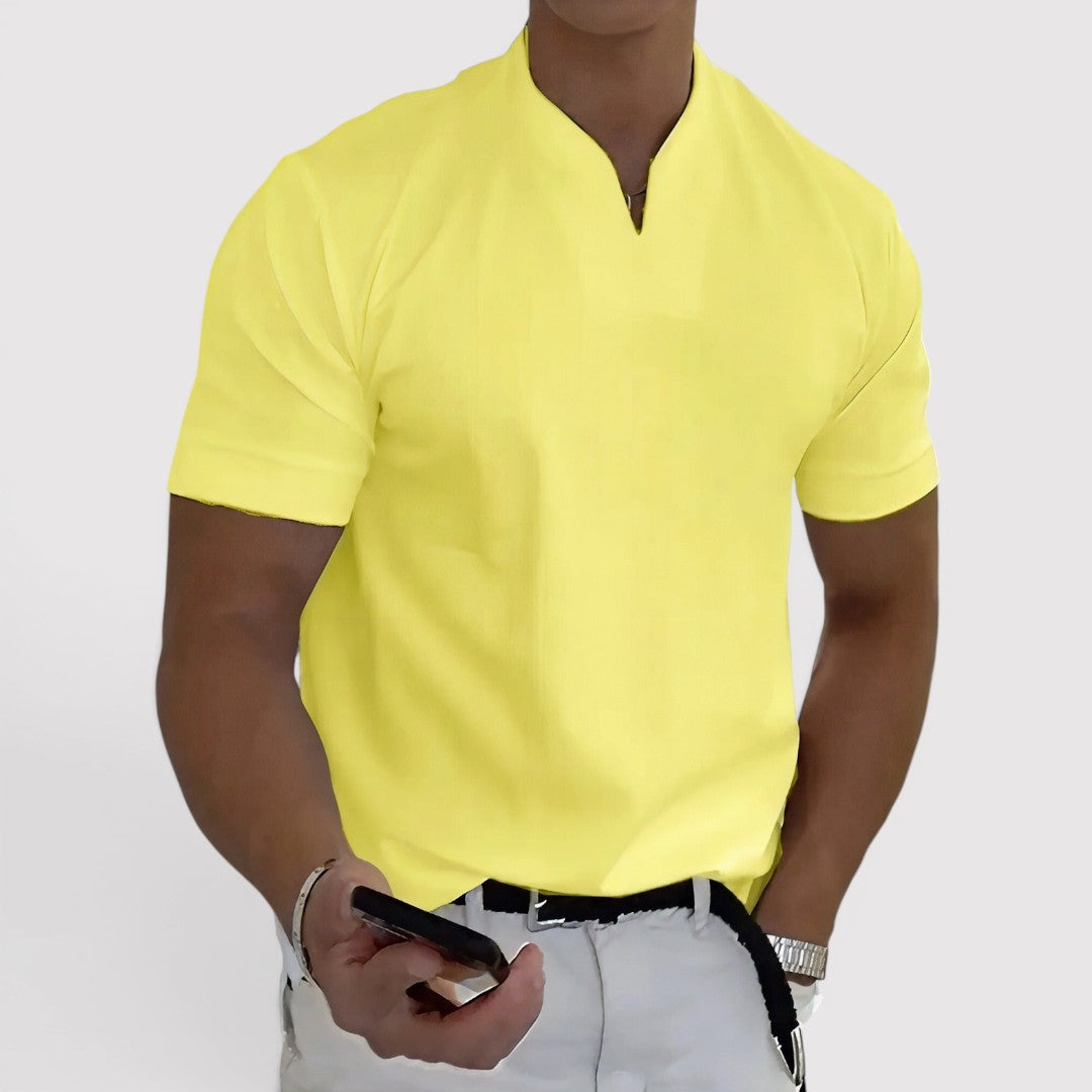 Markus Berlin Herren Keyneck-Shirt, Vorderansicht