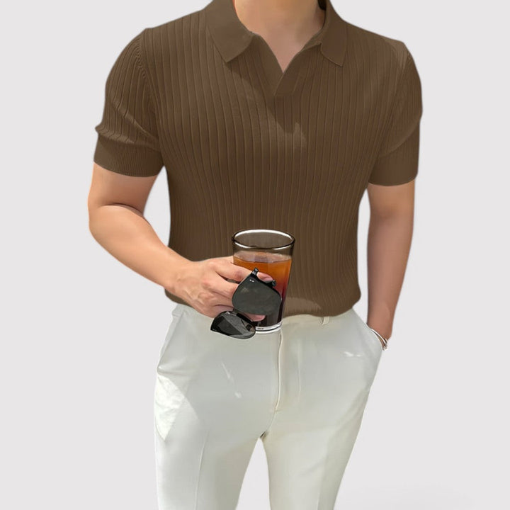 Markus Berlin Herren Poloshirt, Vorderansicht