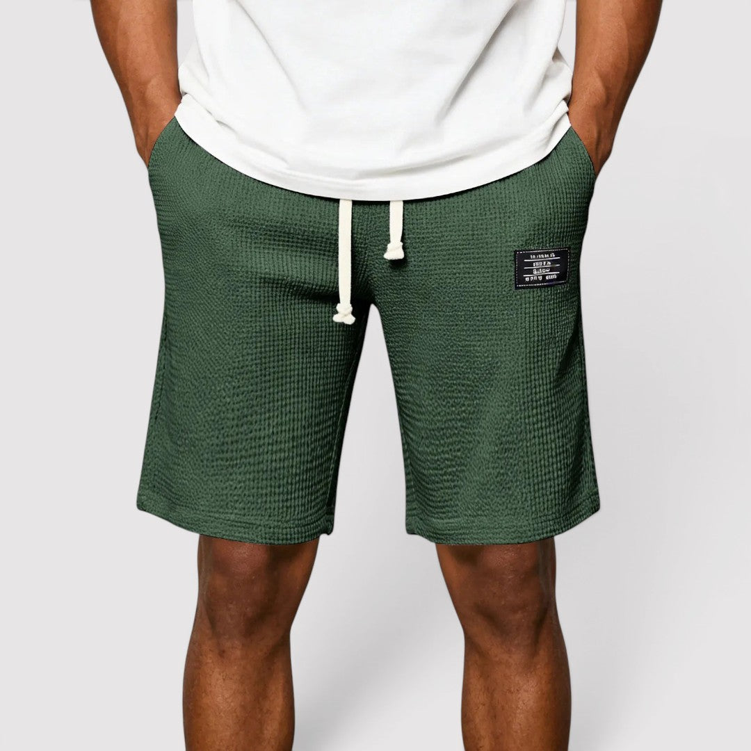 Markus Berlin Herren Lässige Sommer-Shorts, Vorderansicht