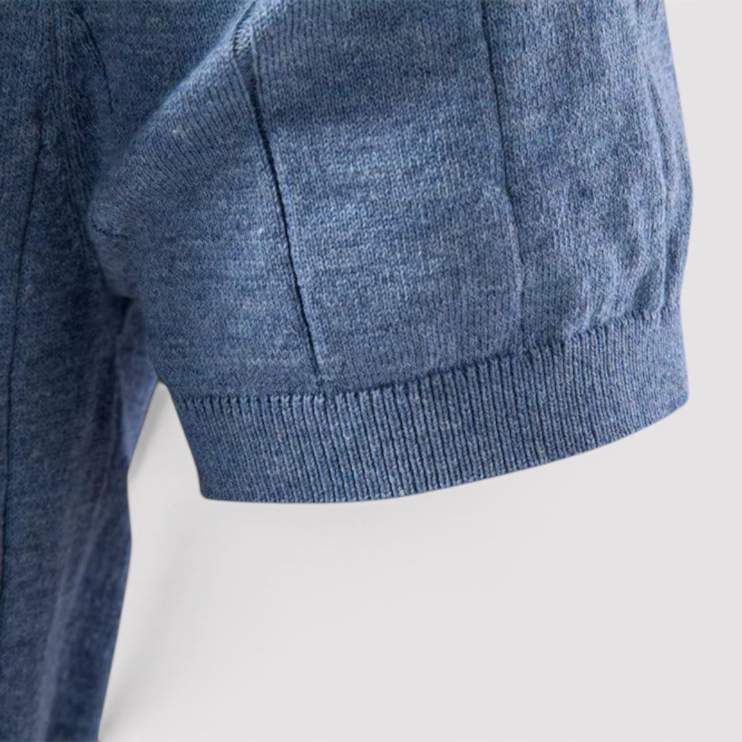 Markus Berlin Herren Strickshirt, Vorderansicht