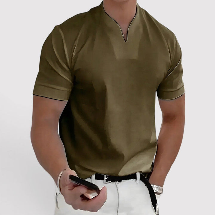 Markus Berlin Herren Keyneck-Shirt, Vorderansicht